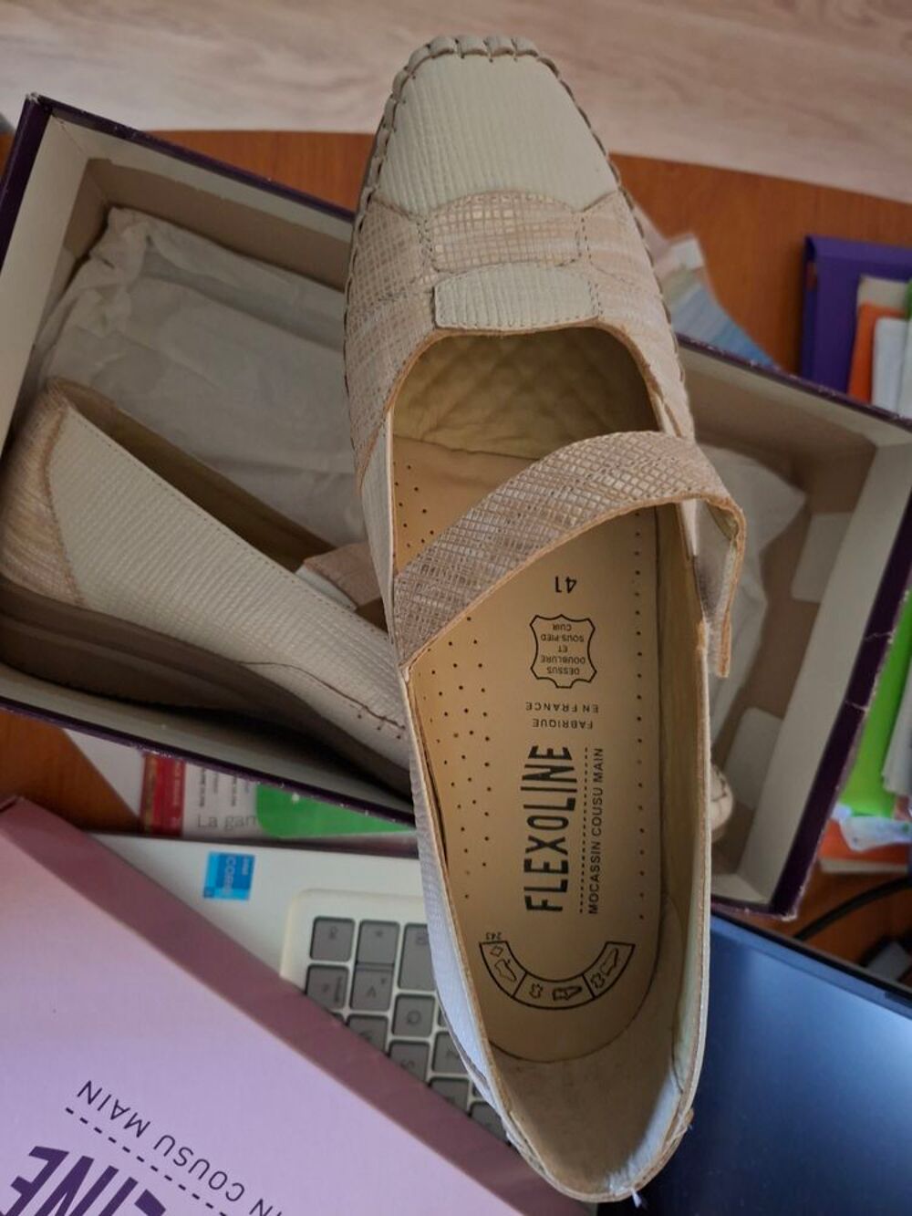 BALLERINES BLANCHES Chaussures