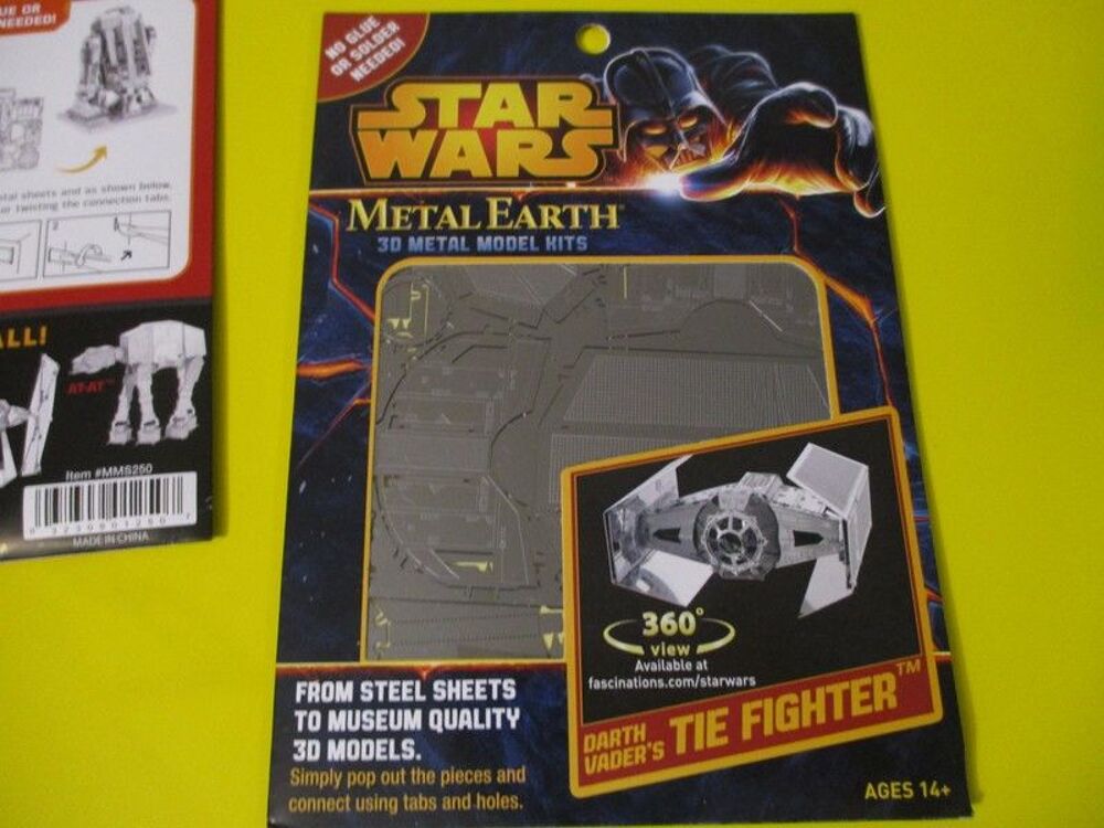 tie fighter dark vador 3d maquette vaisseau figurine Jeux / jouets