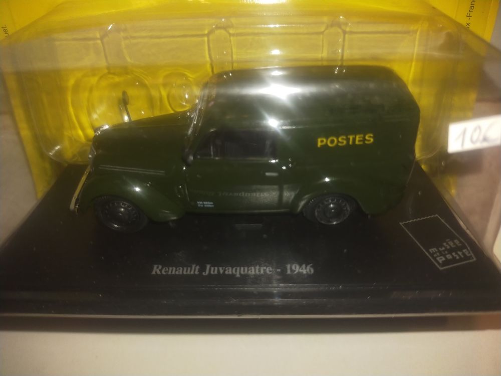 203 et juvaquatre mus&eacute;e de la poste 1/43e
