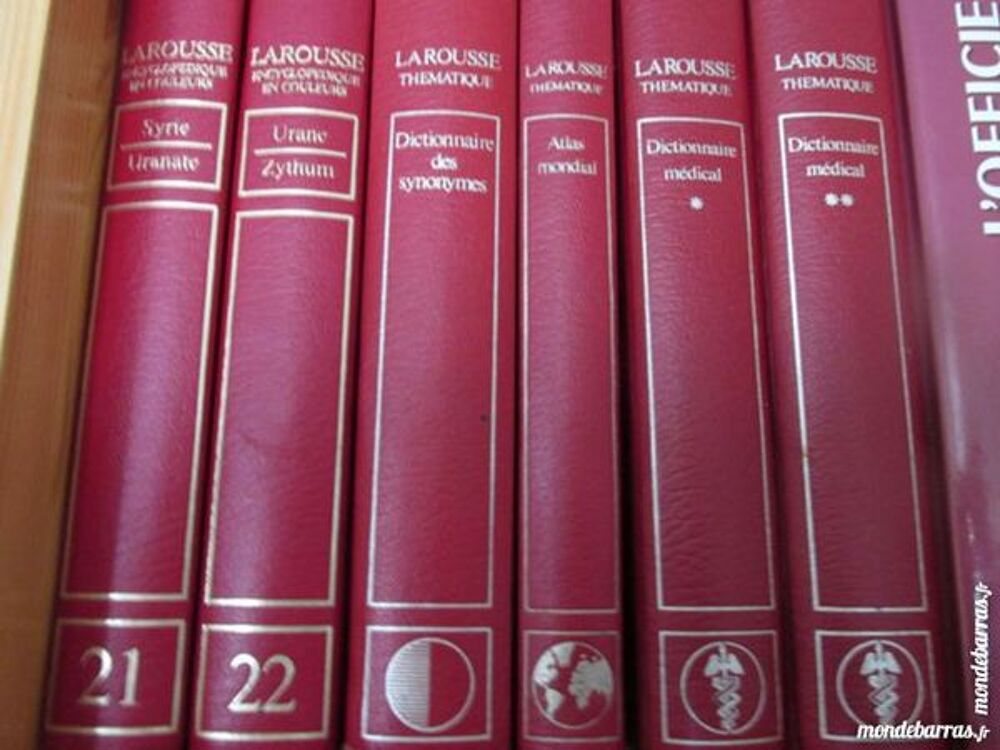 ENCYCLOPEDIE LAROUSSE 22+2MEDICAL+2 DIVERS Livres et BD