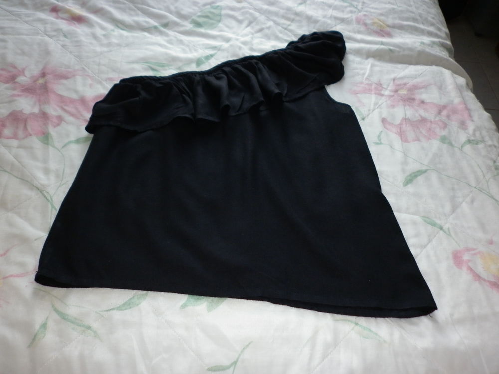 chemisier dos nu noir Vêtements