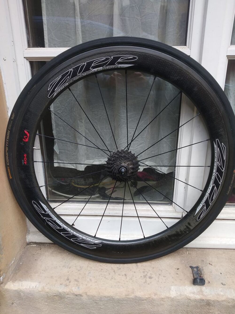 Paire de roues Zipp 404 firecrest carbon Vélos