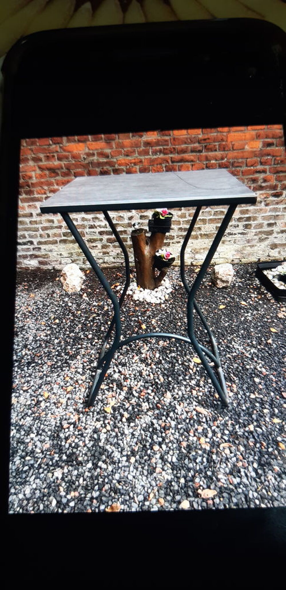 table de bistro dimension hauteur 1.20 largeur 80 profonde Meubles