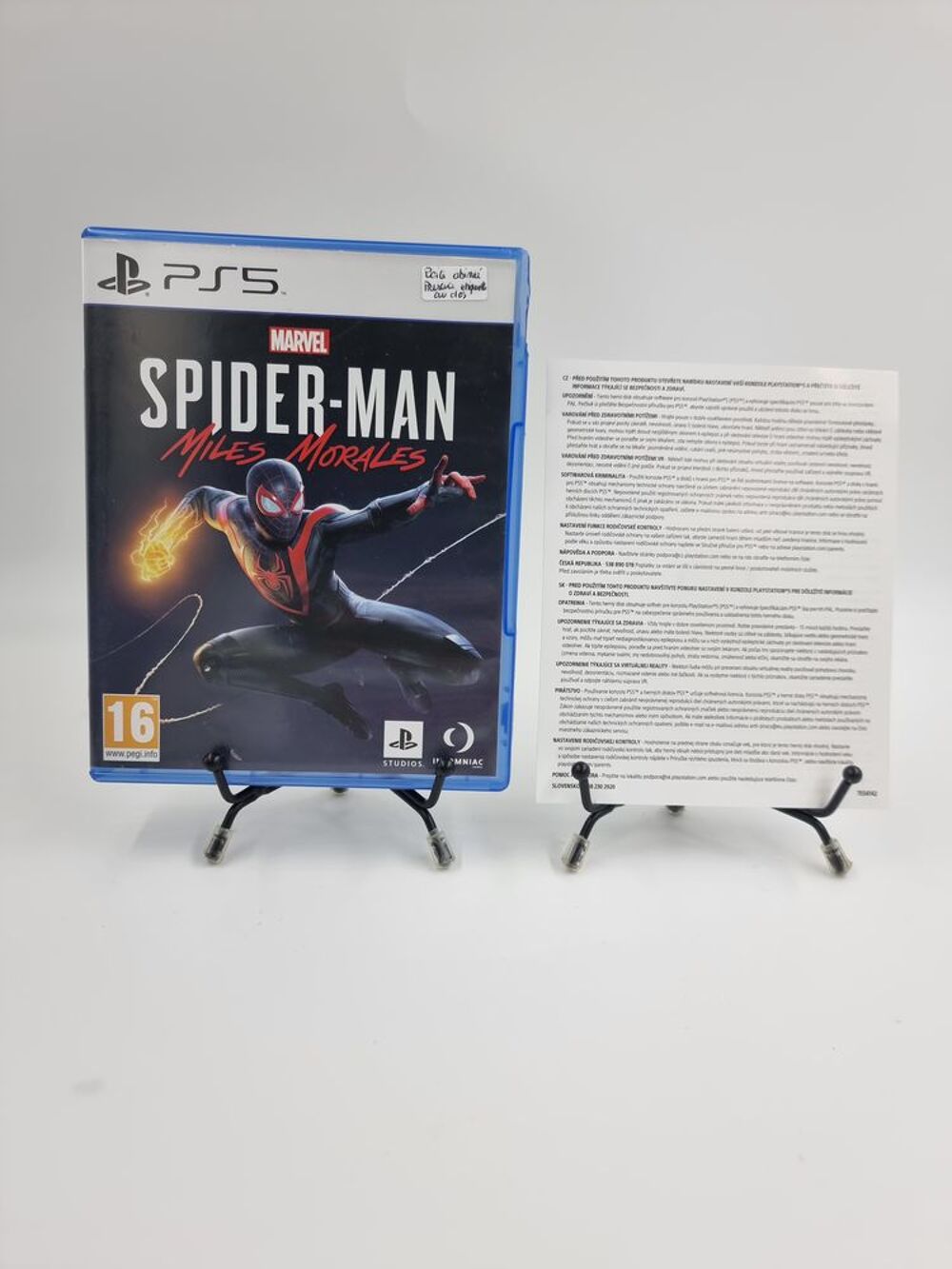 Jeu Playstation 5 Marvel Spider-Man Miles Morales complet Consoles et jeux vidéos