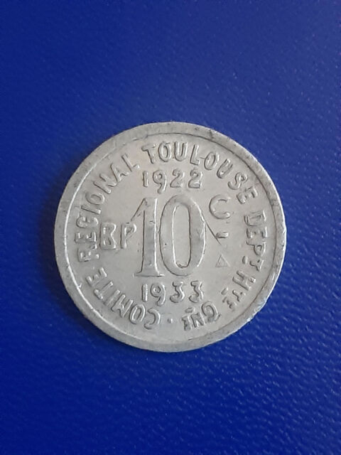 1922-33 Toulouse 10 centimes nécessité 7 Prats-de-Mollo-la-Preste (66)