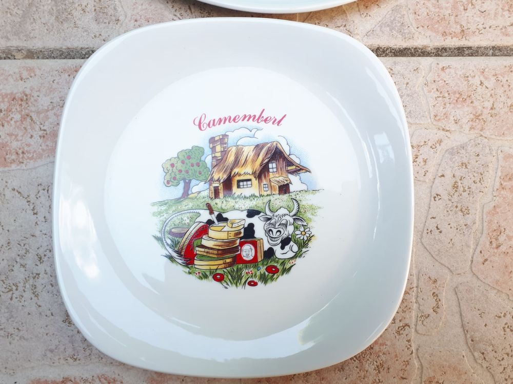 Service &agrave; fromage en porcelaine de Sologne Cuisine
