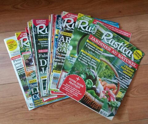 Lot de 10 magazines RUSTICA 4 Préfailles (44)