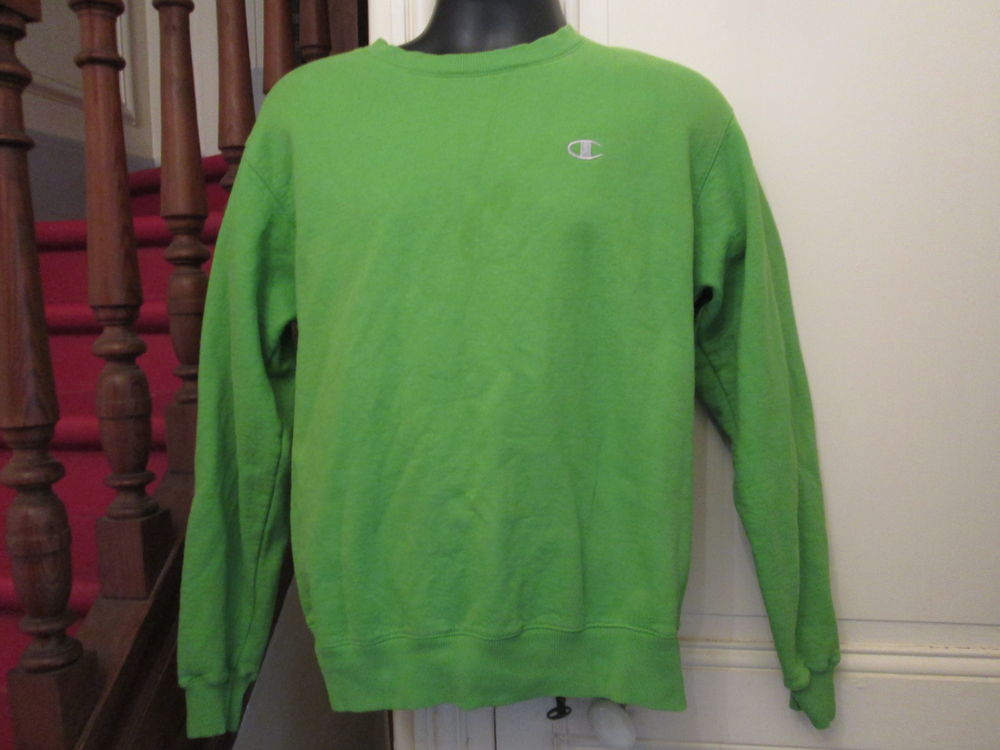 Sweat a manches longues vert Champion Vêtements