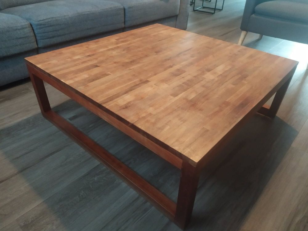 table basse en teck massif Meubles