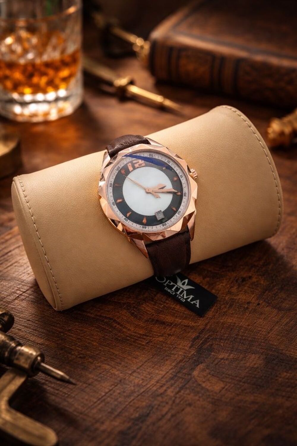 montre premium femme certifi&eacute; swiss made acier 316L or rose Bijoux et montres
