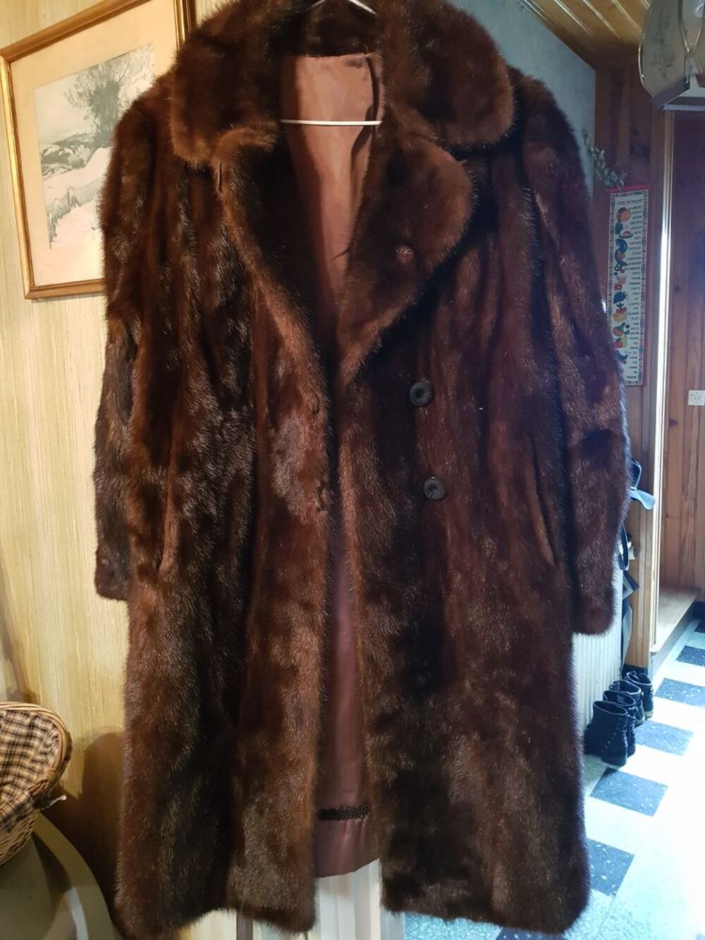 Manteau de Vison Vtements