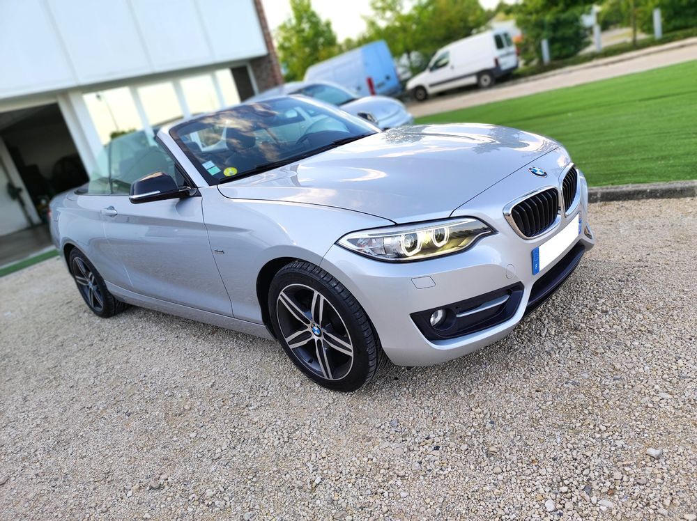 Serie 2 Cabriolet 218d 150 ch Sport A 2016 occasion 78390 Bois-d'Arcy
