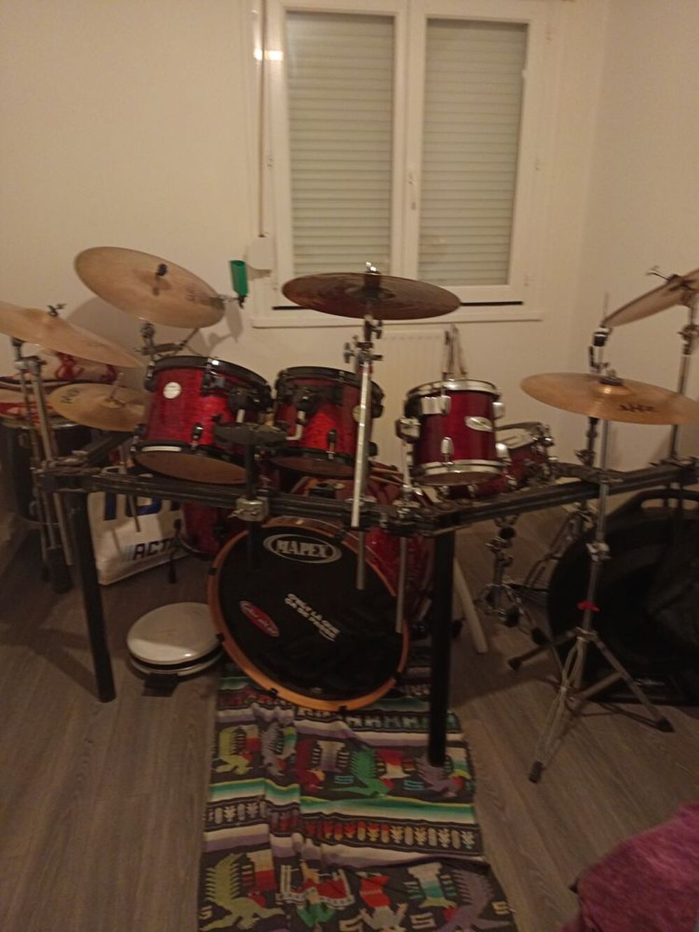  Batterie. Mapex. Meridiane Instruments de musique