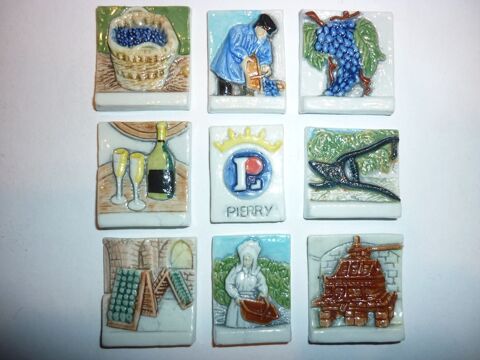 S�rie f�ves personnalis�es champagne  LECLERC PIERRY  30 Loivre (51)