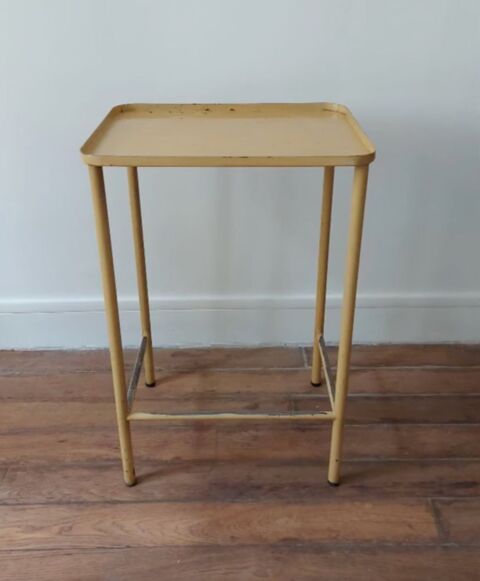 Table plateau en métal vintage 50 Paris 3 (75)
