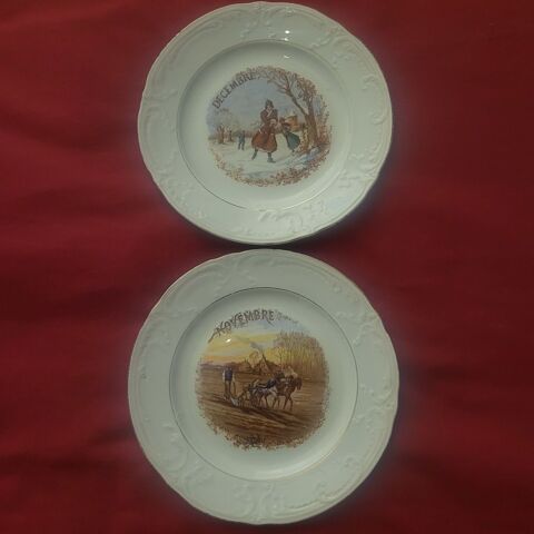 ASSIETTES ANCIENNES SAINT - AMAND 150 Poitiers (86)