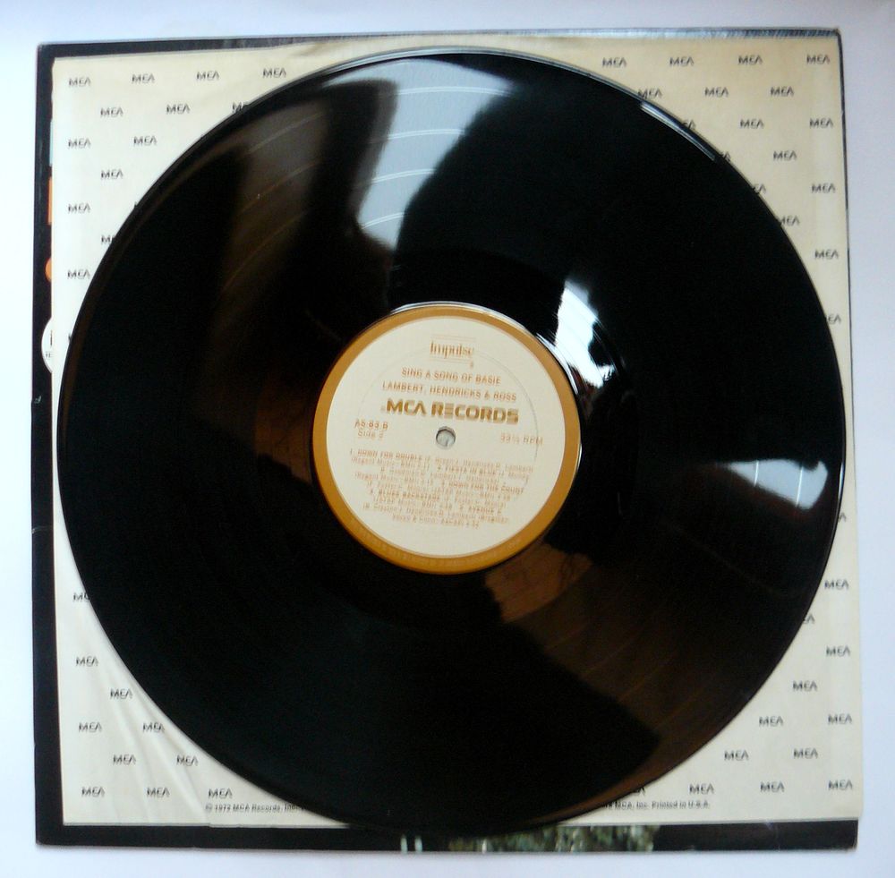 LP LAMBERT, HENDRICKS &amp; ROSS : Sing a song of Basie - 1965 CD et vinyles