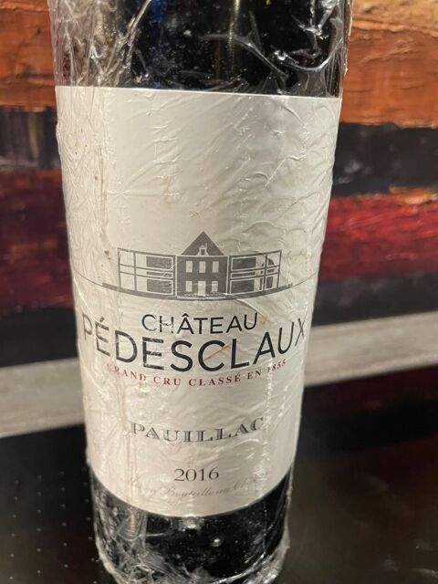 1 Bt CHATEAU PEDESCLAUX 2016 5�Grand Cru Class� PAUILLAC 55 Vigneux-sur-Seine (91)