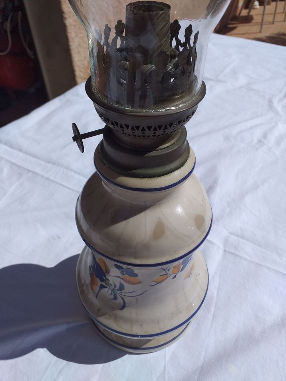 LAMPE PORCELAINE Décoration