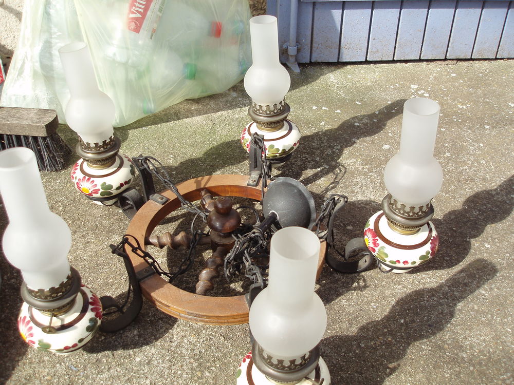 LUSTRE ANCIEN E Bricolage