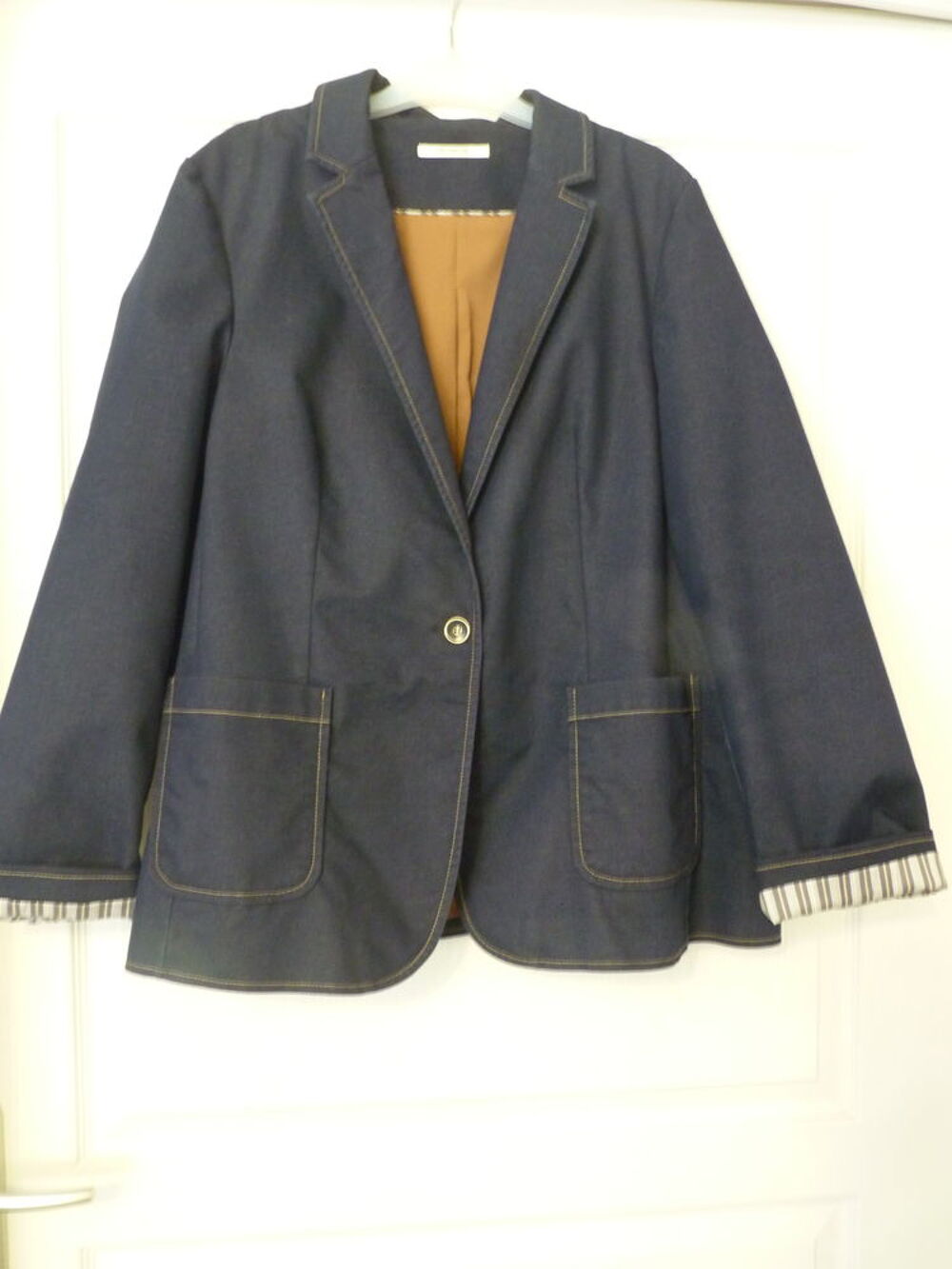 Veste jeans doubl&eacute;e Vêtements