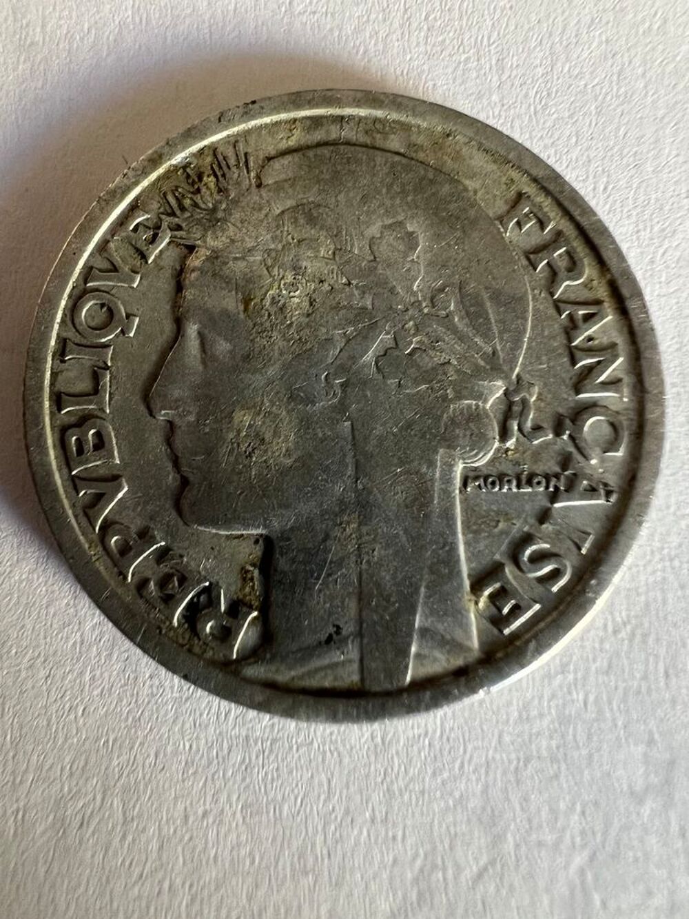 2 francs 1948 Morlon allu. 