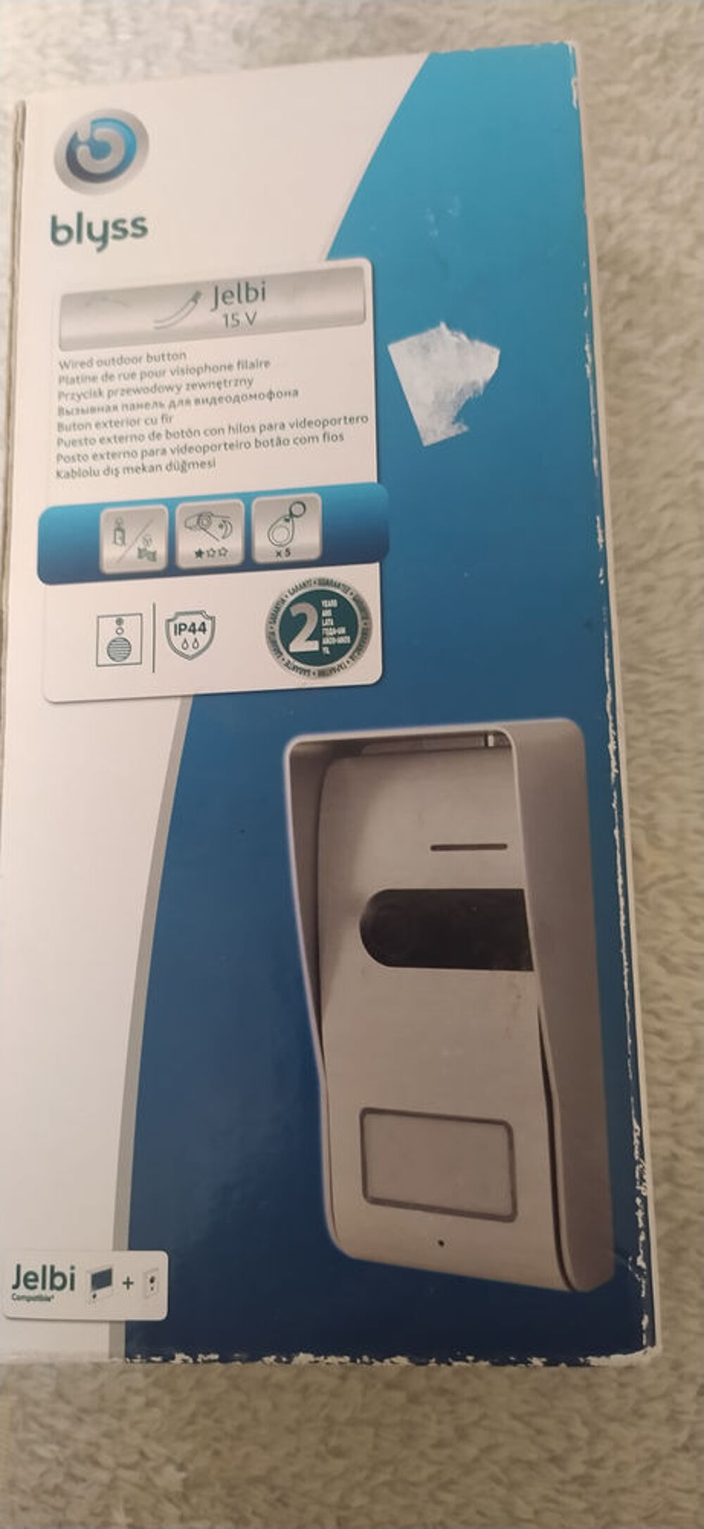 platine de rue pour visiophone filaire Bricolage