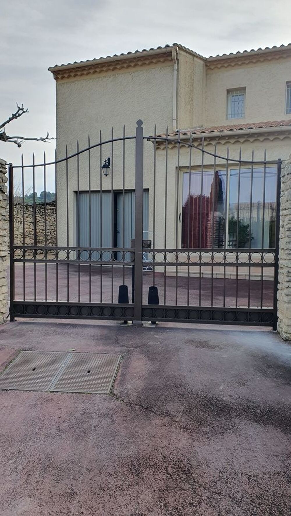 portail fer forg&eacute; Bricolage