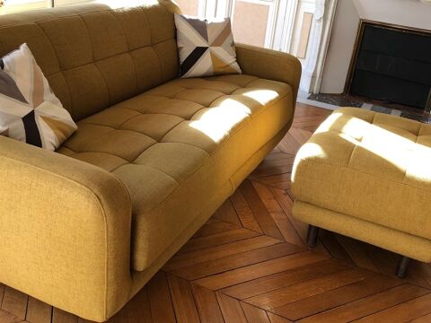 LA MAISON DU CONVERTIBLE : Canap convertible capitonn 3 pl 1495 Paris 17 (75)