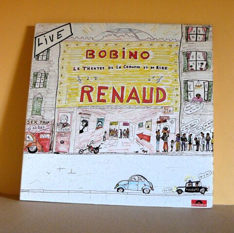2 LP RENAUD : Bobino - Polydor 2669 059 - POL 360 - France 22 Argenteuil (95)