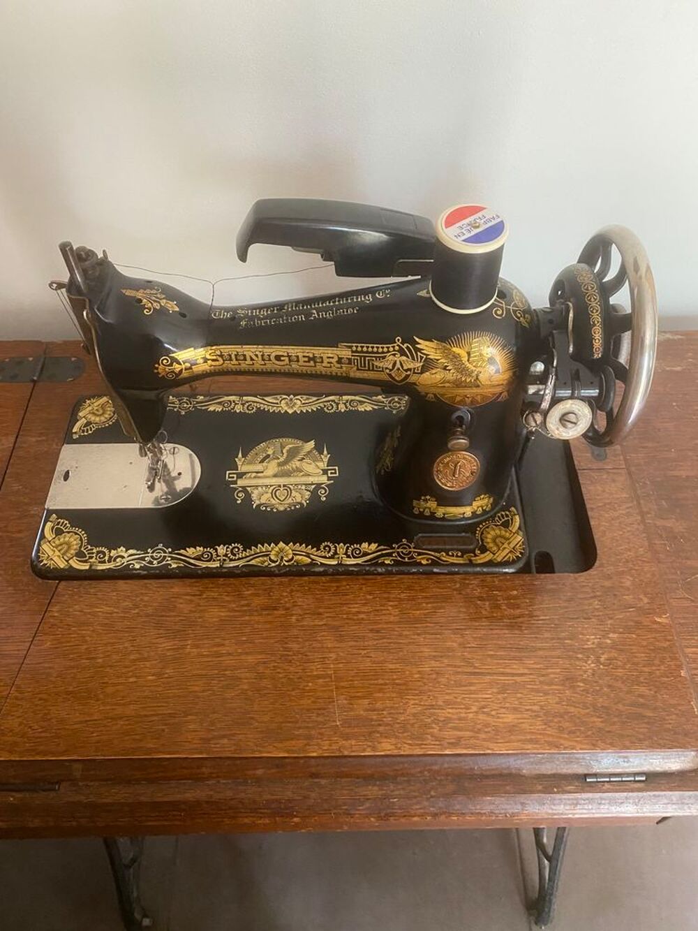 Machine &agrave; coudre singer 1929 Meubles