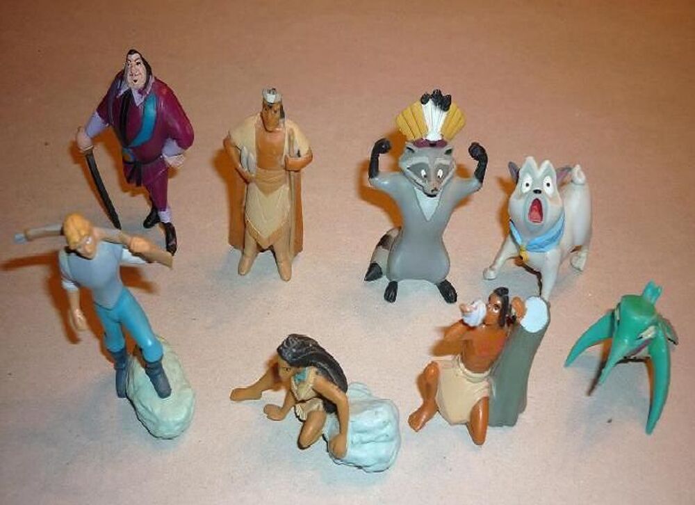 Collection NESTL&Eacute;: "POCAHONTAS" s&eacute;rie compl&egrave;te 1995 &copy; DISNEY Jeux / jouets