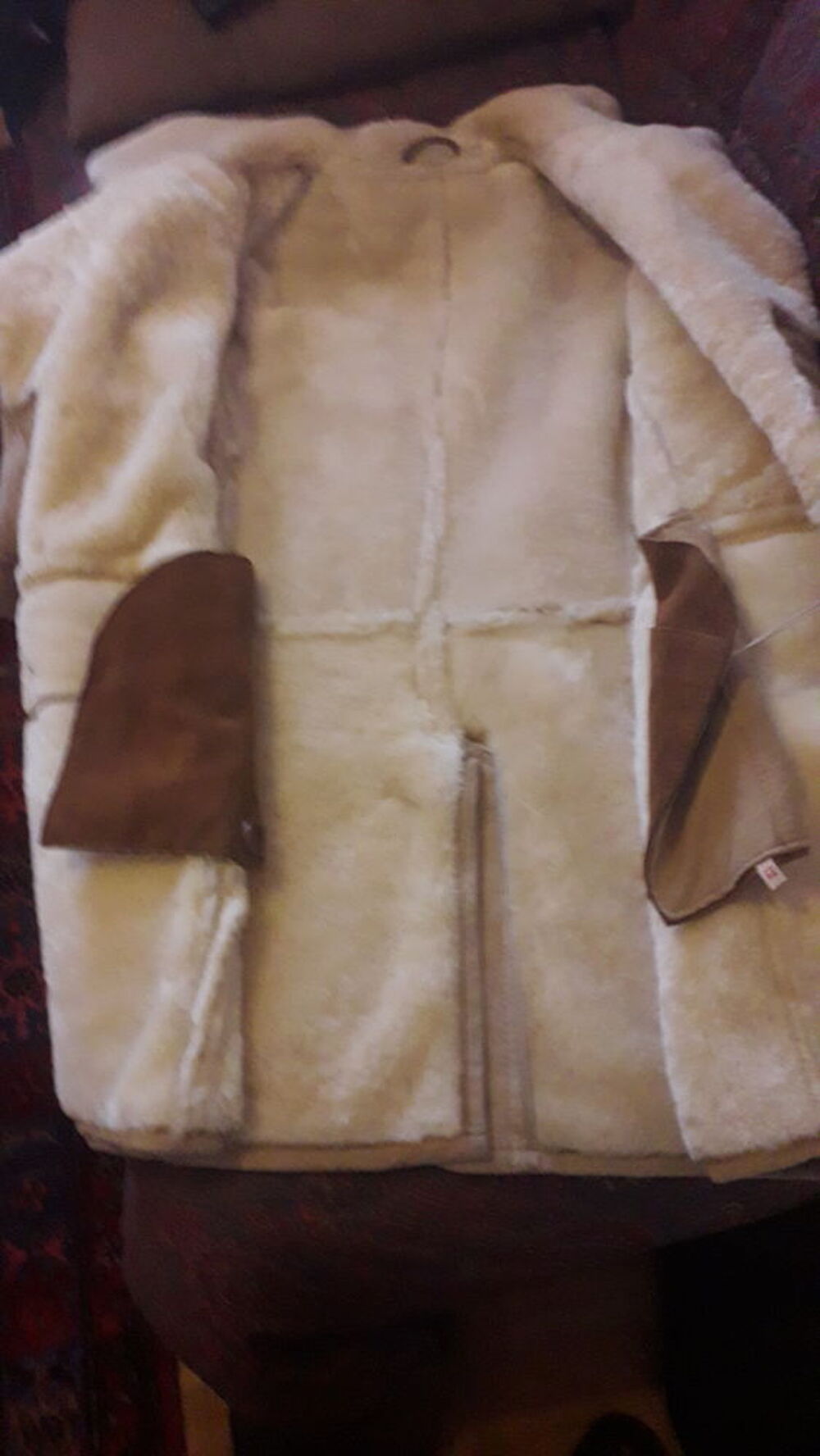 "Manteau homme en peau de mouton retourn&eacute;e Vêtements