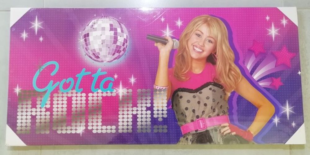 Tableau Hannah Montana Miley Cyrus Décoration