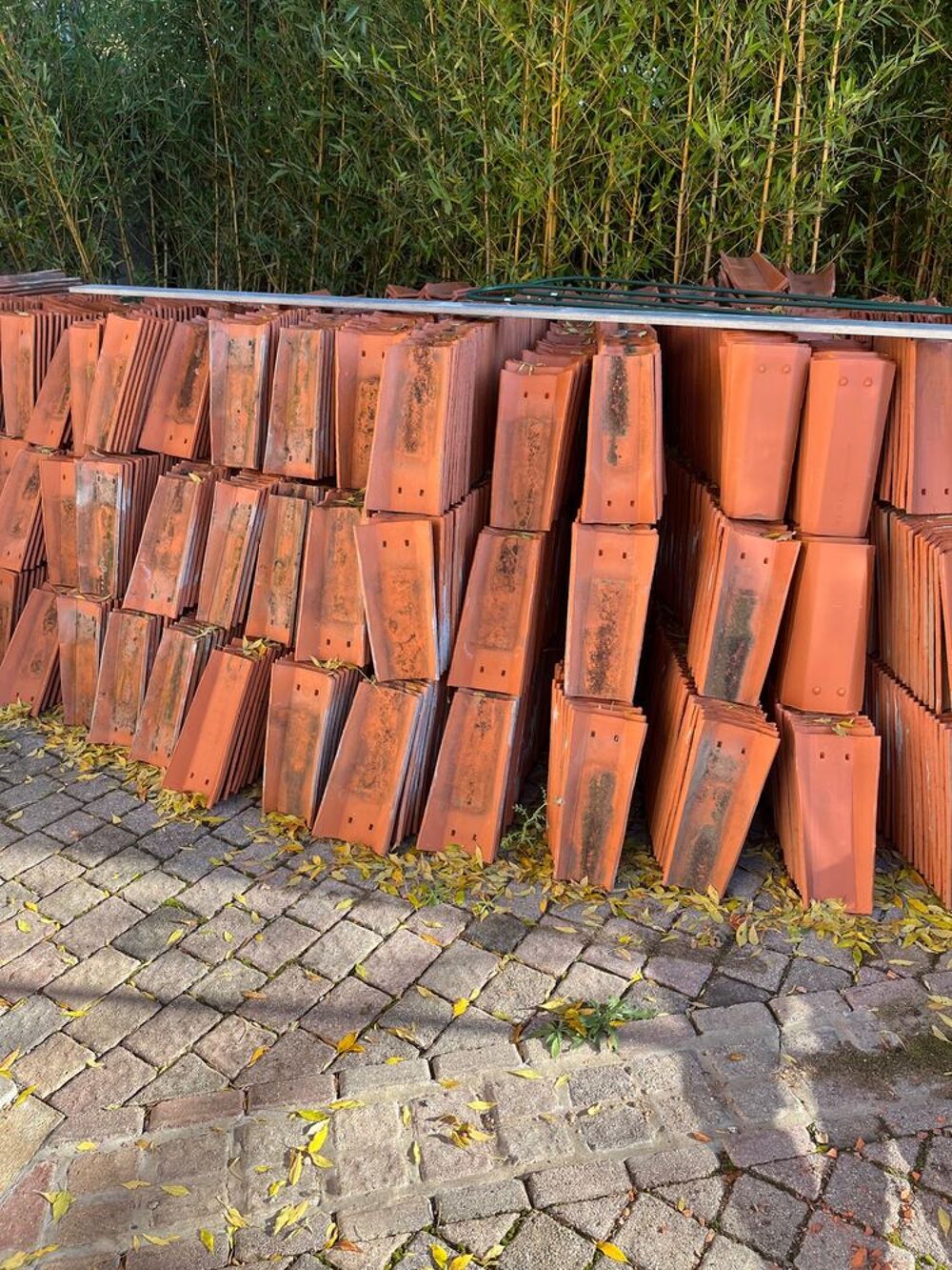 Tuiles rouges et tuiles de ferme Bricolage