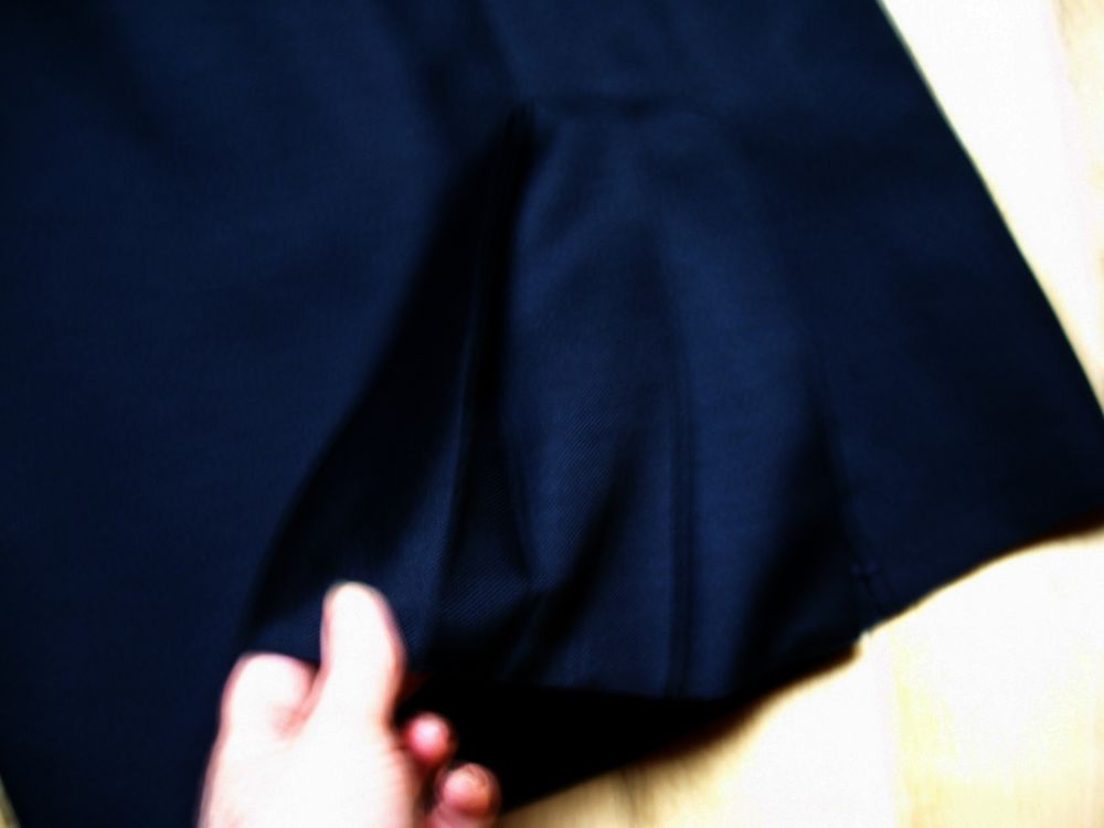Jupe noire droite , Vêtements