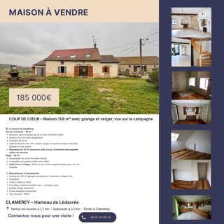  Maison � vendre 6 pi�ces 158 m�