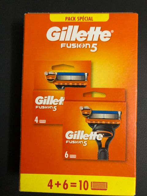   Gillette fusion5 NEUVES X10 