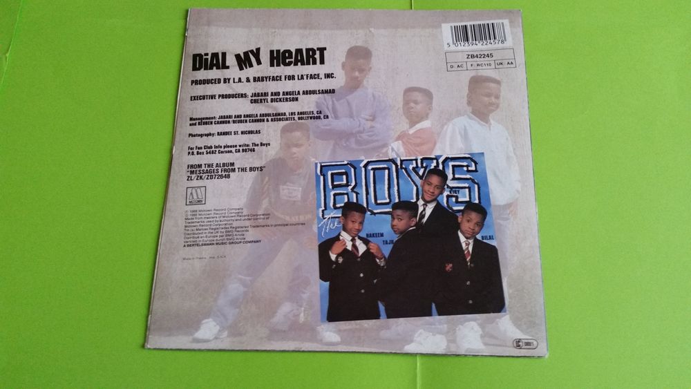BOYS CD et vinyles