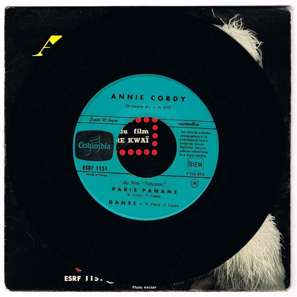 ANNIE CORDY - 45t EP - HELLO LE SOLEIL BRILLE - BIEM 1958 CD et vinyles