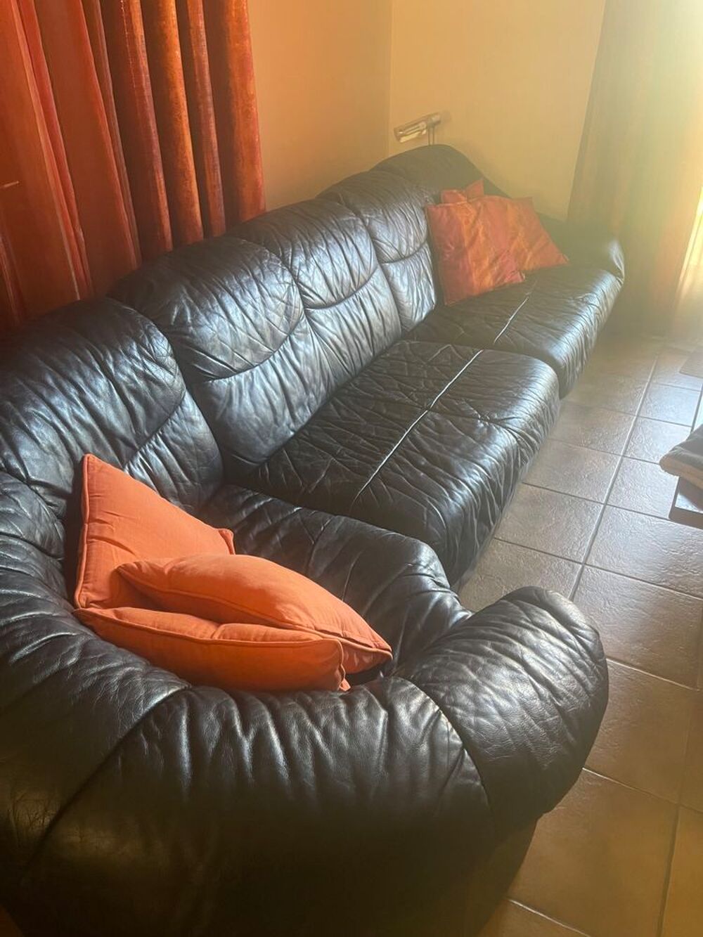 canap&eacute; cuir Meubles