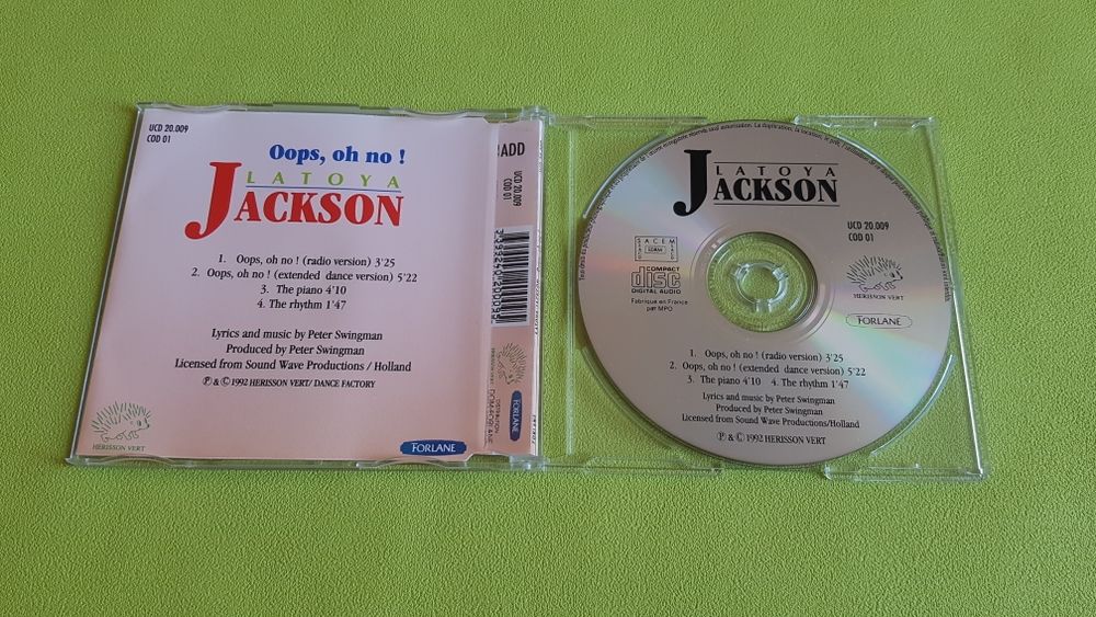LATOYA JACKSON CD et vinyles