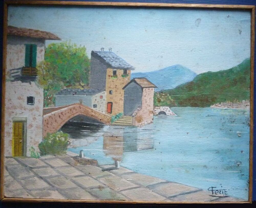 13 PEINTURES SUR BOIS
PAYSAGES MARINE ET NATURES MORTES Dcoration