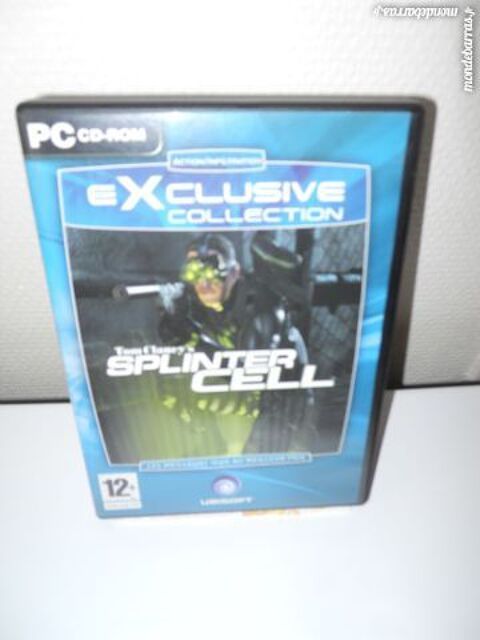 PC CD-ROM  Tom CLANCY'S SPLINTER CELL  12 ans et + 8 Rennes (35)