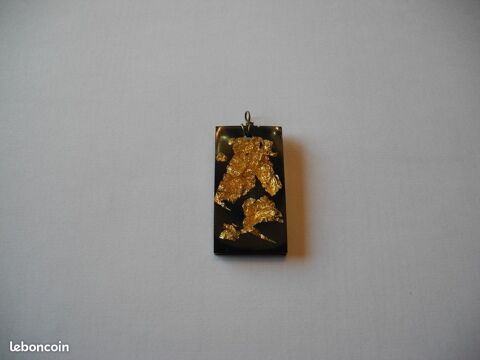 Pendentif feuille d'or 30 Ingré (45)