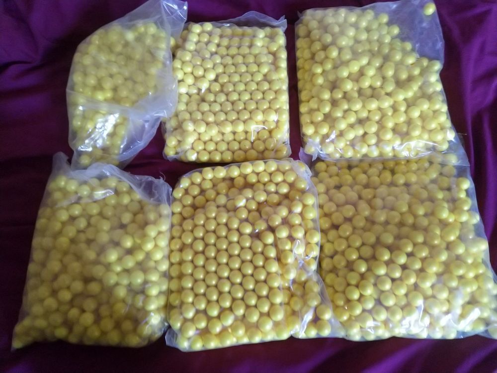 1000 billes paintball jaune Sports