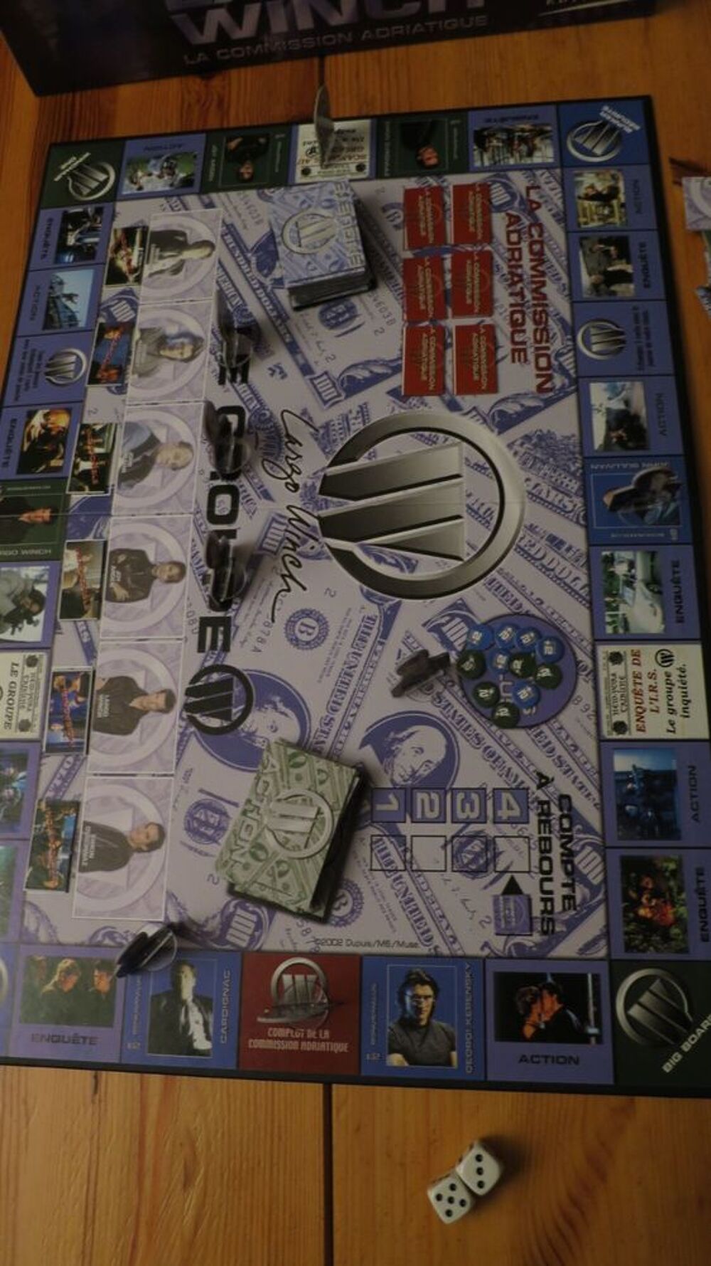 Jeu de soci&eacute;t&eacute; LARGO WINCH - Editions Tilsit Jeux / jouets