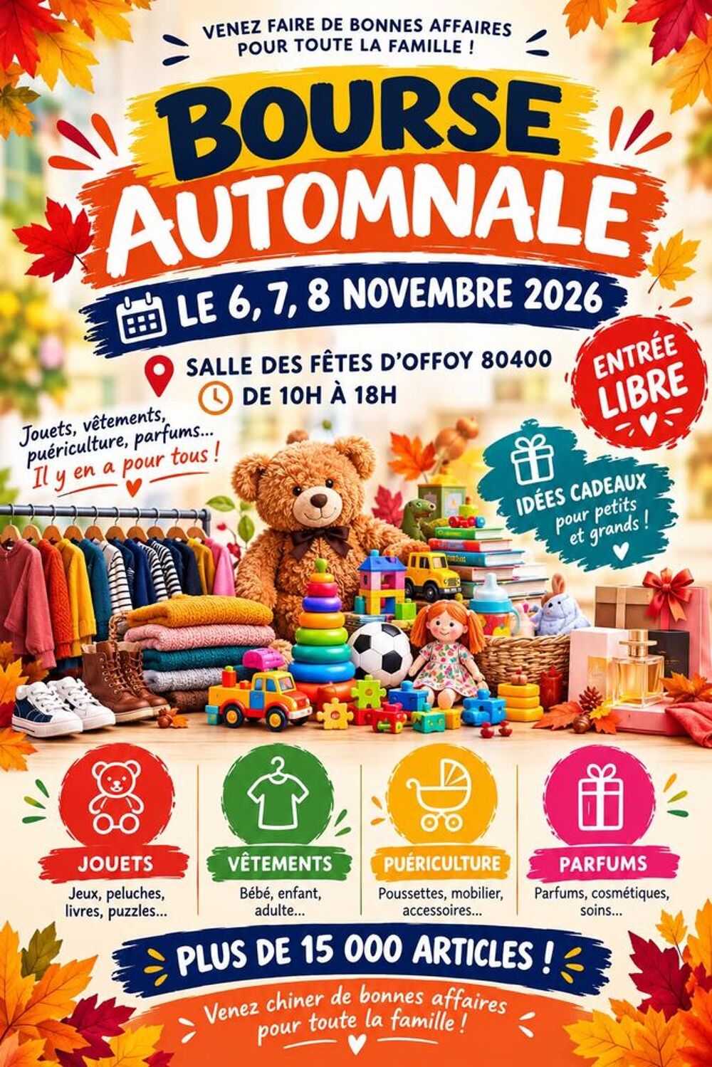 GRANDE BOURSE OFFOY 80 
SUR 3 JOURS Bourse d'objets