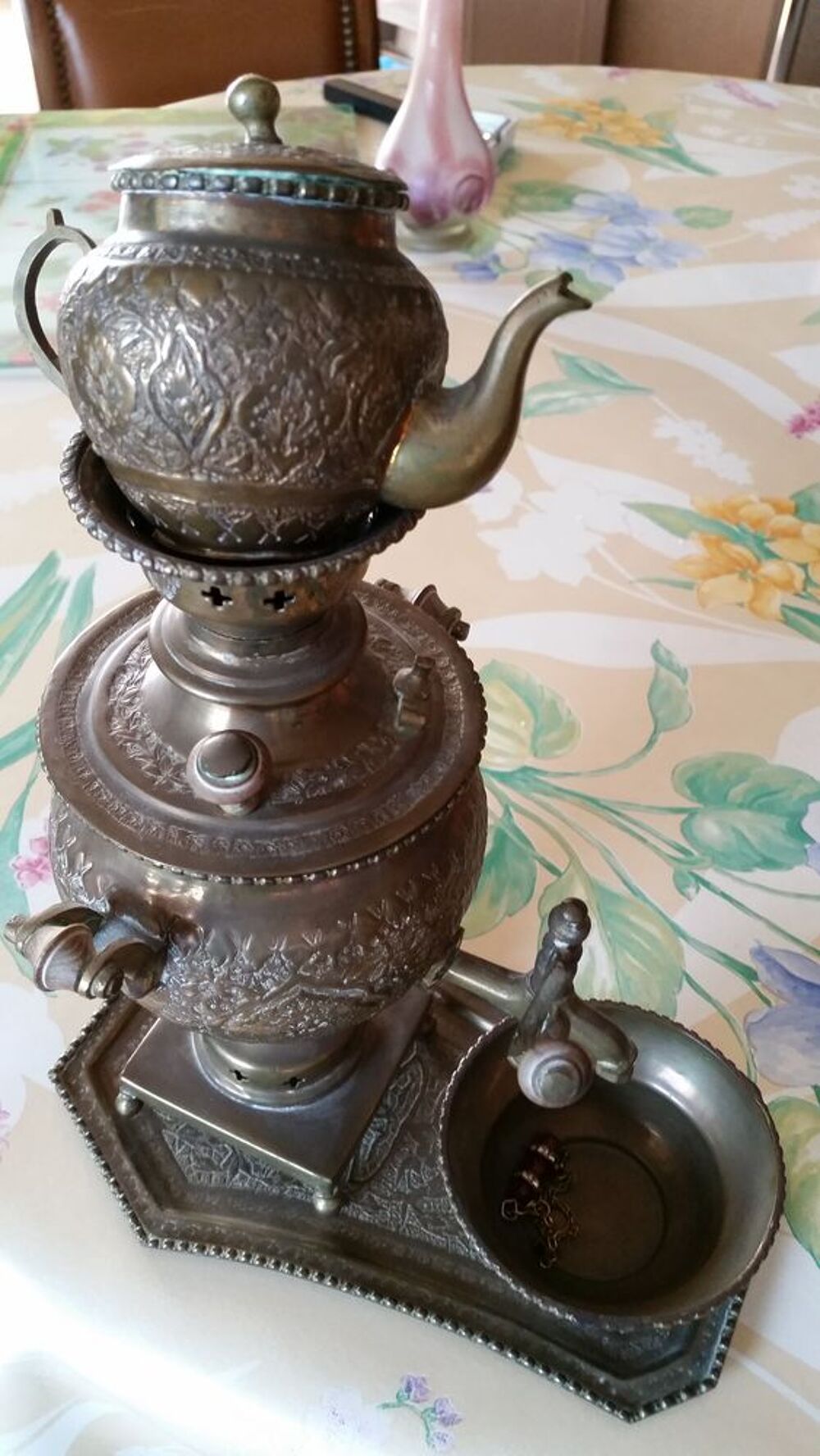 Petit samovar Iranien ancien Cuisine