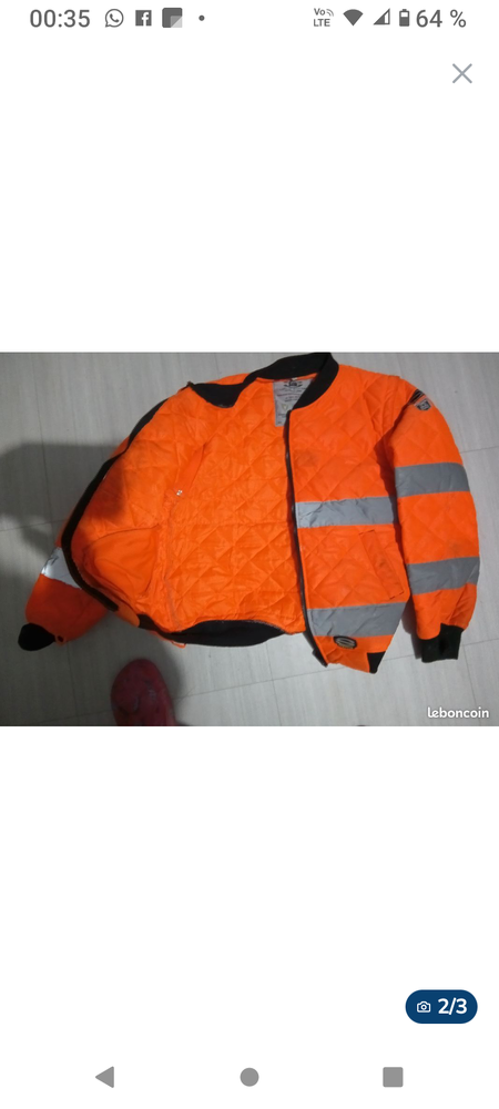 blouson homme de travail hivers, manche modulable Vêtements